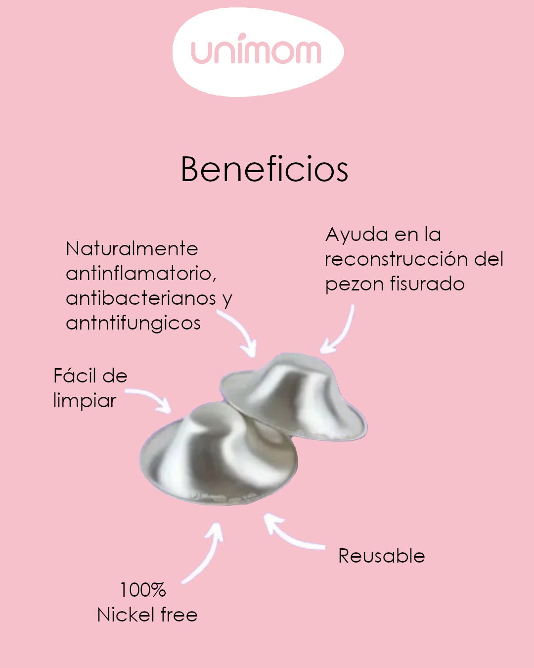 Protectores de pezon en Plata (2)