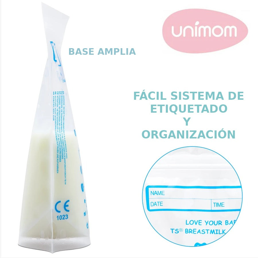 30 Bolsas para almacenar leche materna