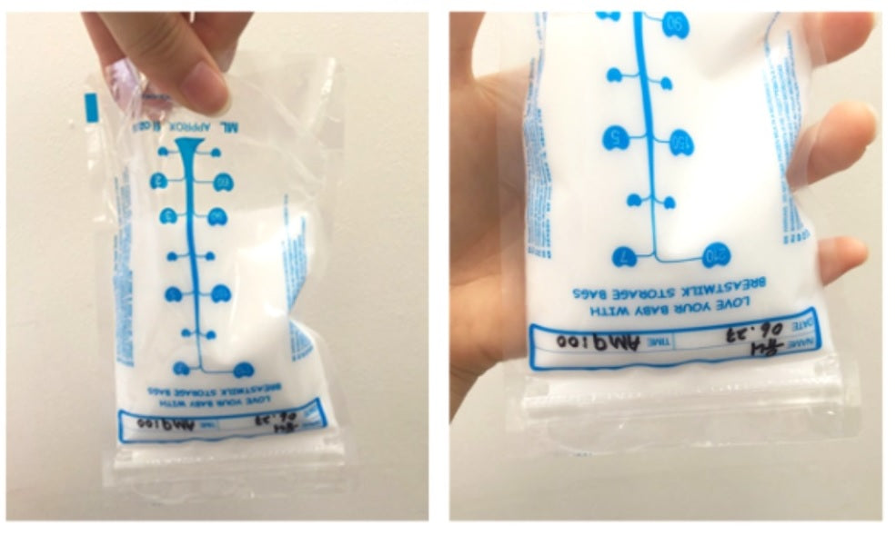 30 Bolsas para almacenar leche materna