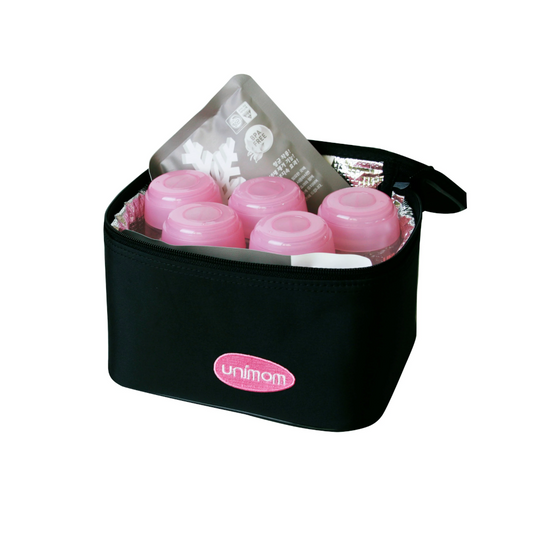 Bolso térmico con 2 geles y 5 botellas Unimom