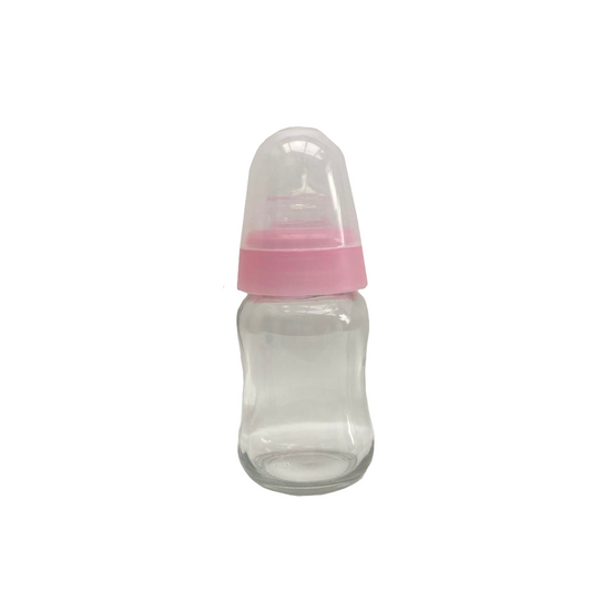 Mamadera vidrio 125cc c/ tetina anatómica